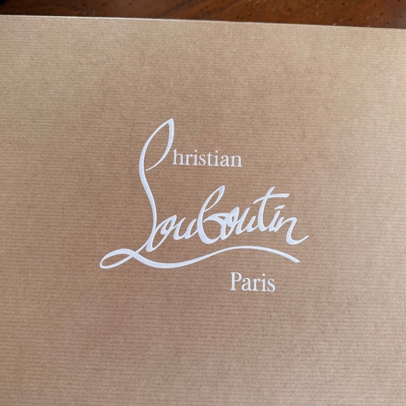 Christian Louboutin Jane Mule 85 (size 39/9) *Black* Red Bottoms - Picture 2 of 15